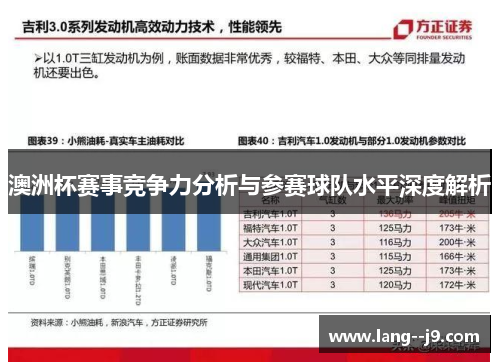 澳洲杯赛事竞争力分析与参赛球队水平深度解析
